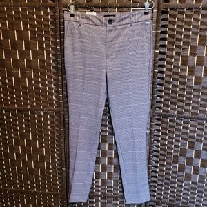 Jack & Jones Black and Blue Checkered Pants